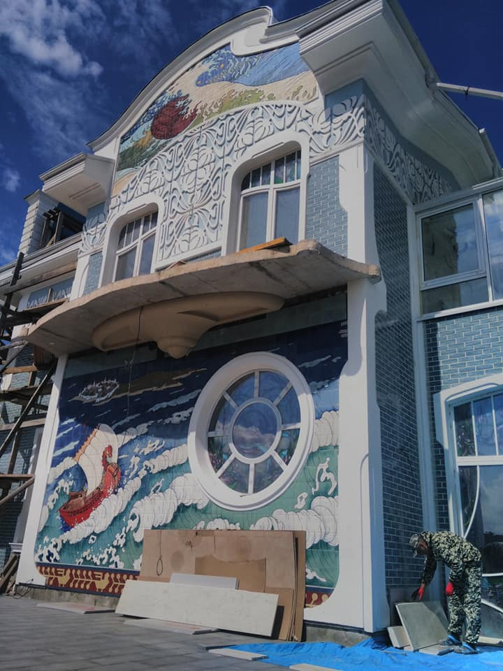 "Московский модерн в Пушкино". Частный особняк.