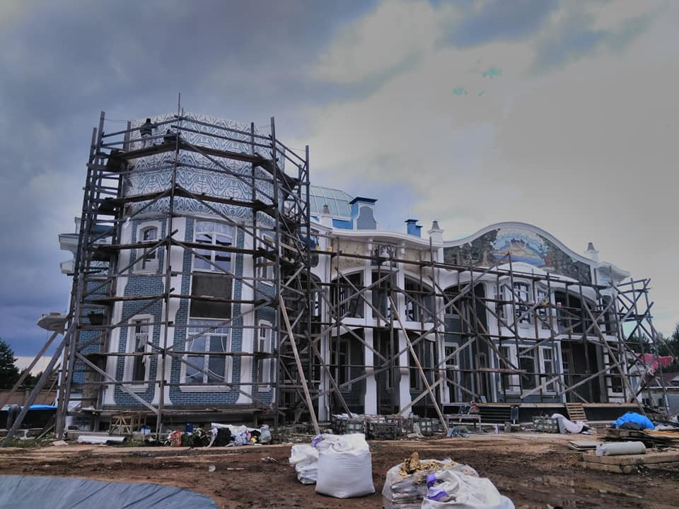 "Московский модерн в Пушкино". Частный особняк.