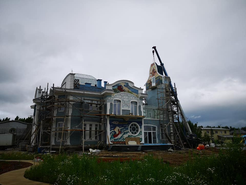 "Московский модерн в Пушкино". Частный особняк.