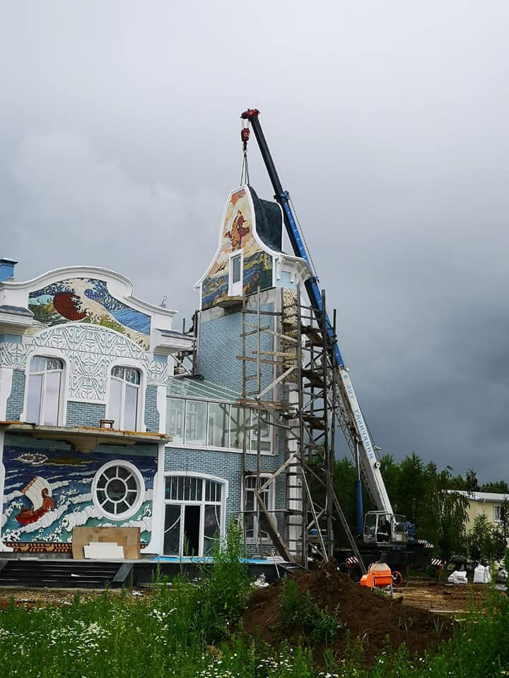 "Московский модерн в Пушкино". Частный особняк.