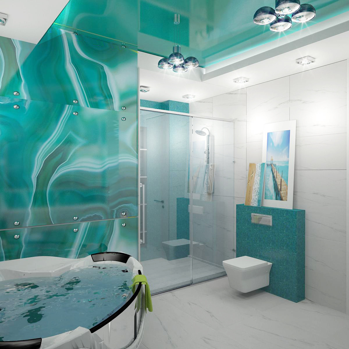 Квартира в современном стиле 260м.кв.