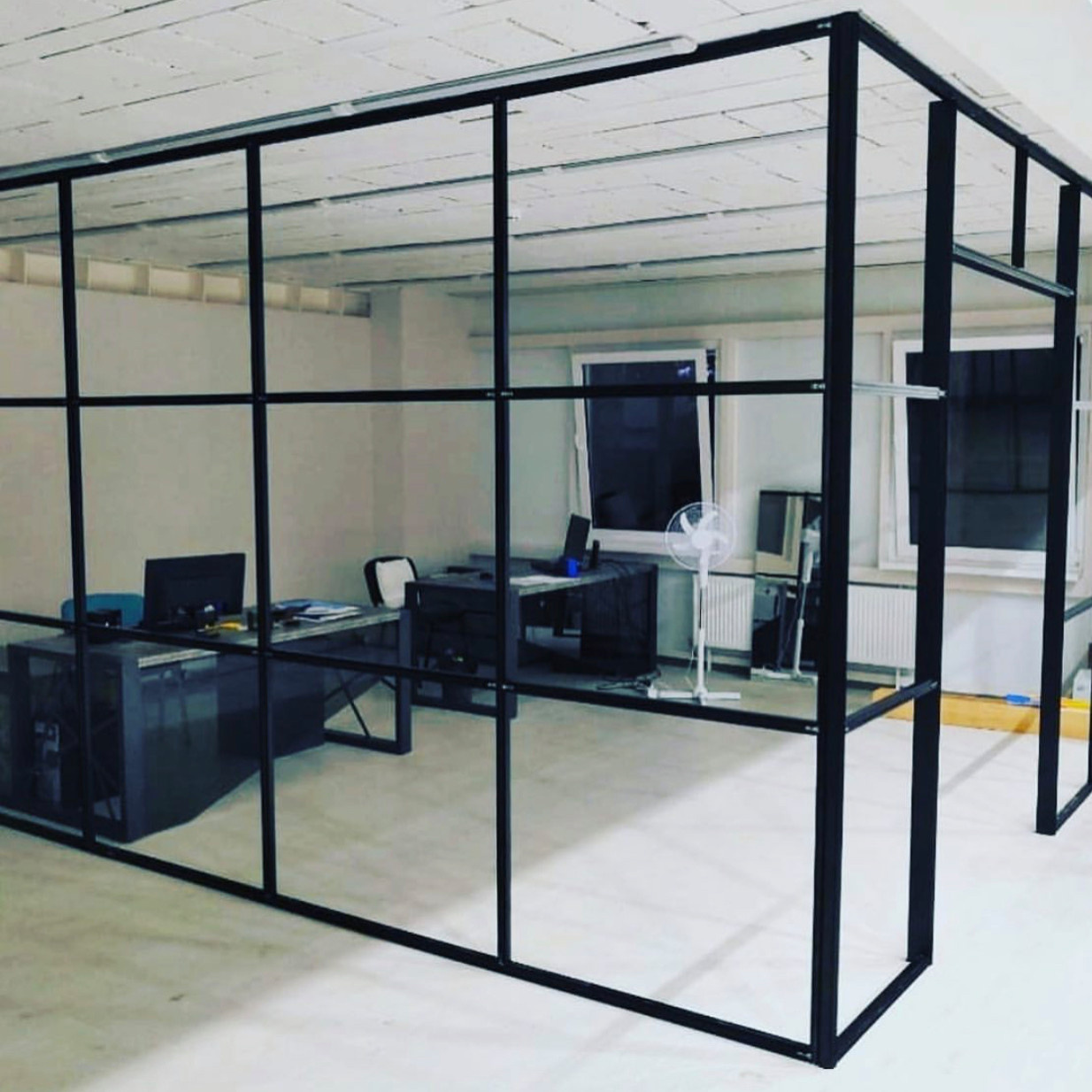 Зонирование пространства с помощью перегородок