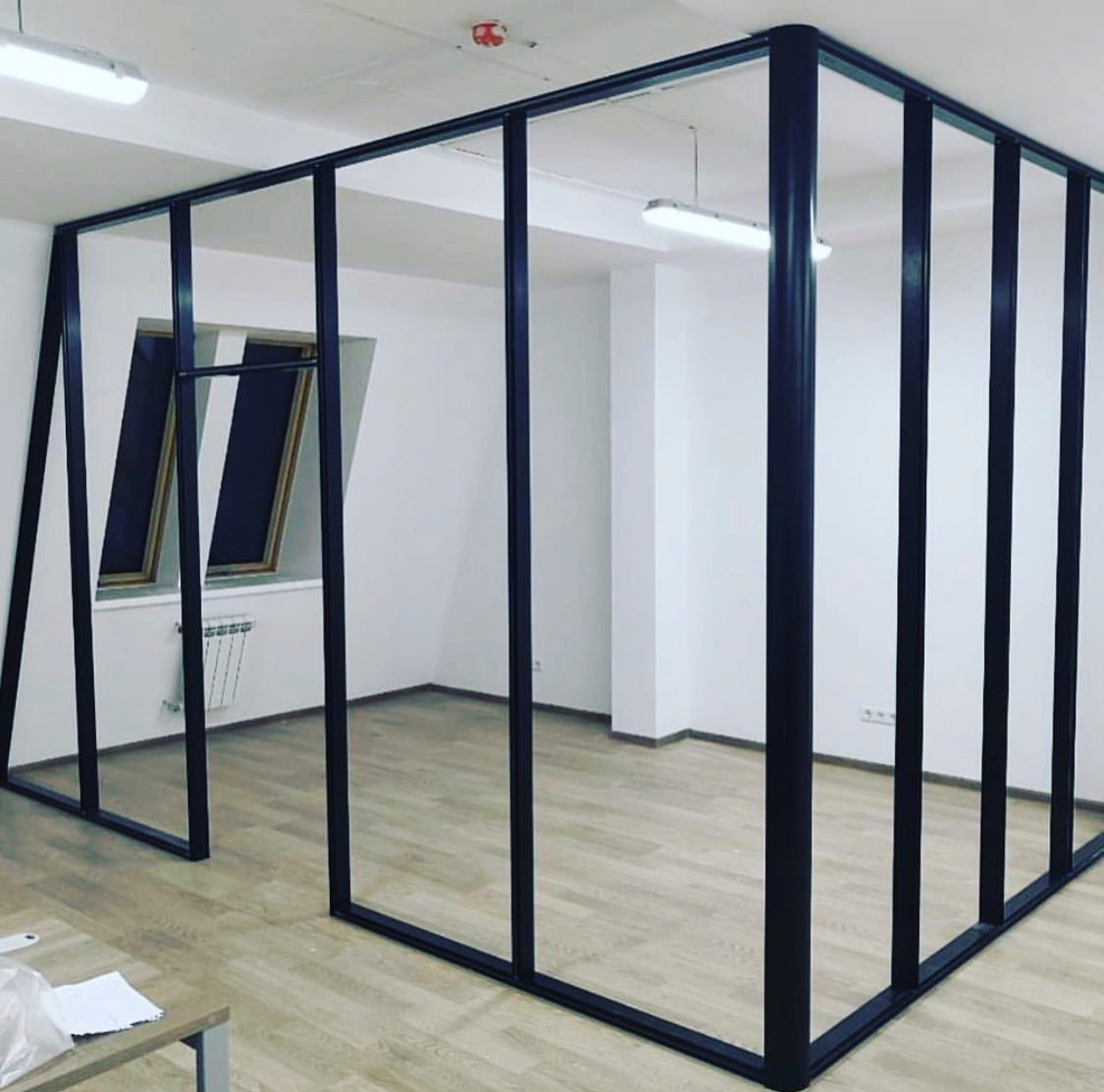 Зонирование пространства с помощью перегородок