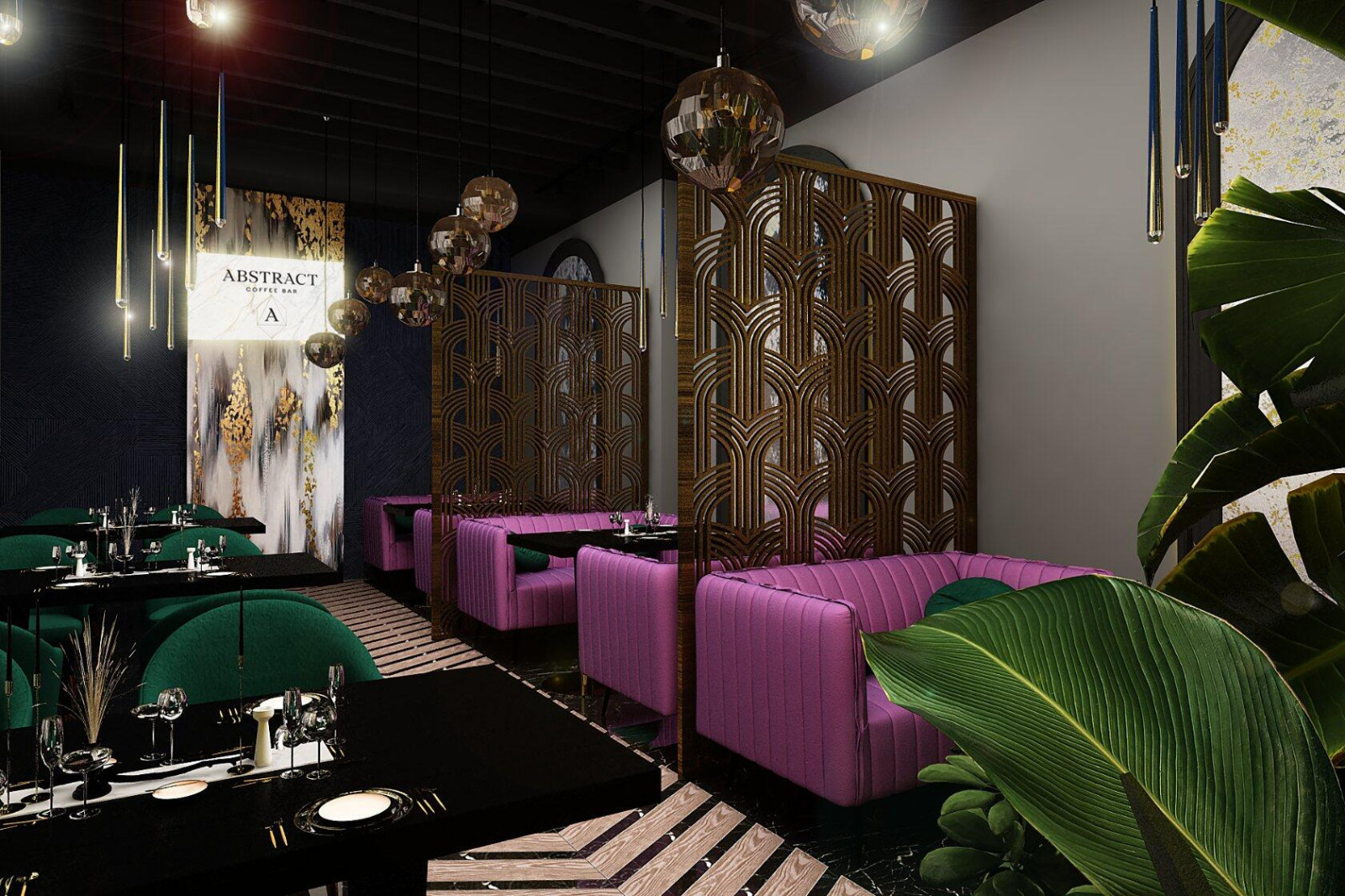 дизайн кафе