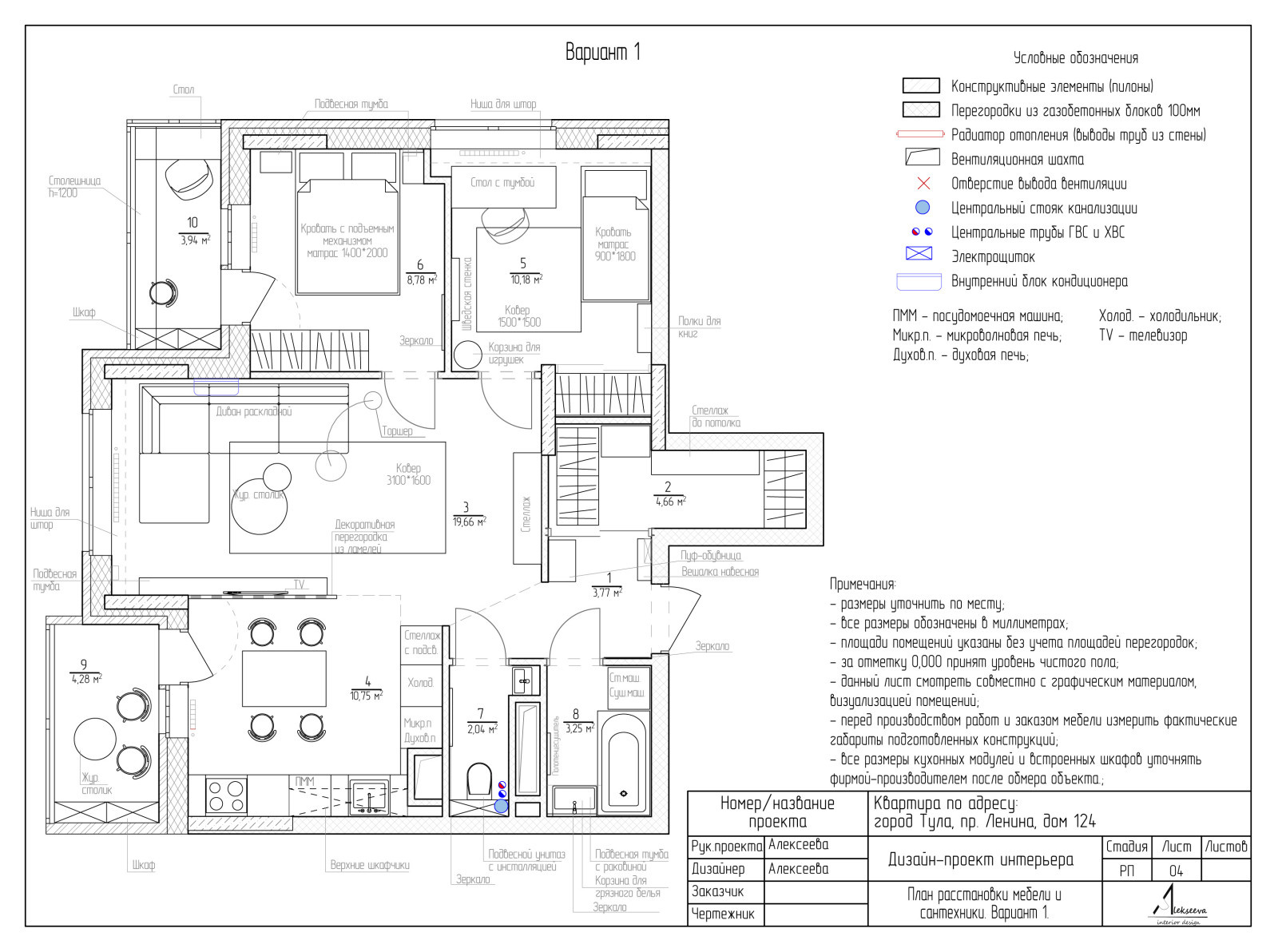 Планировочное решение