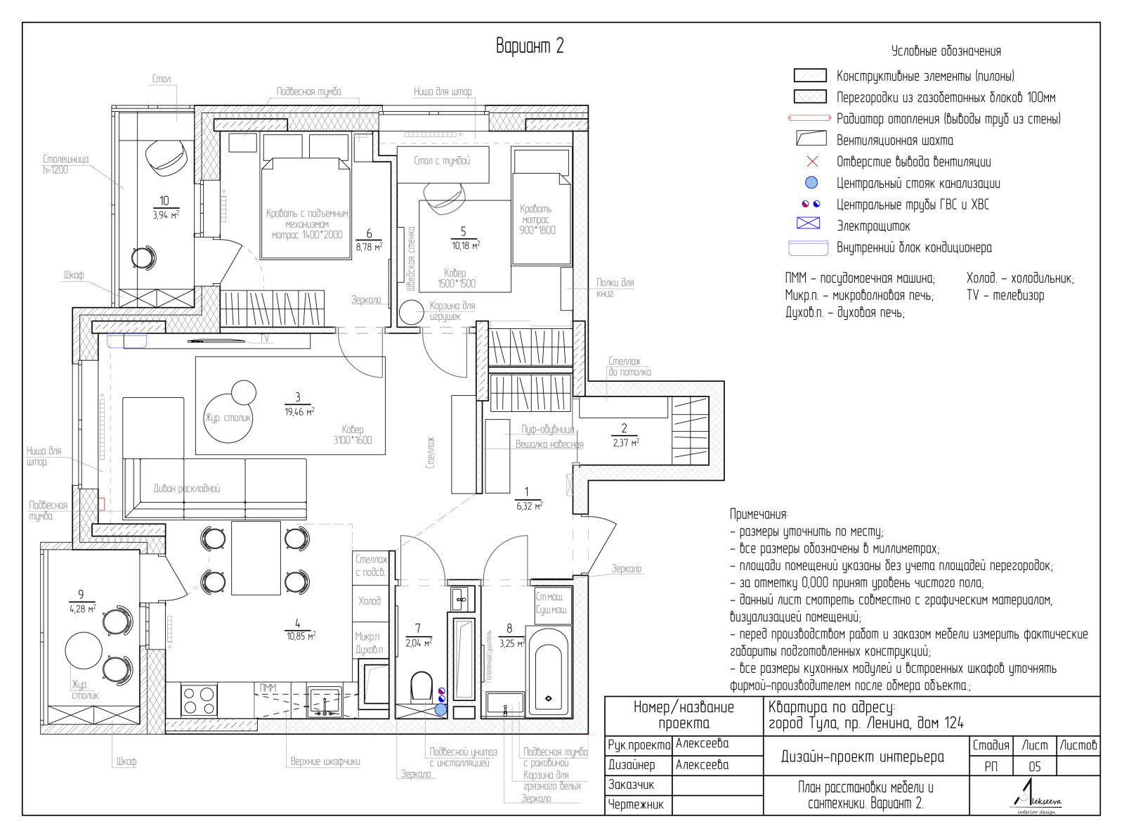 Планировочное решение