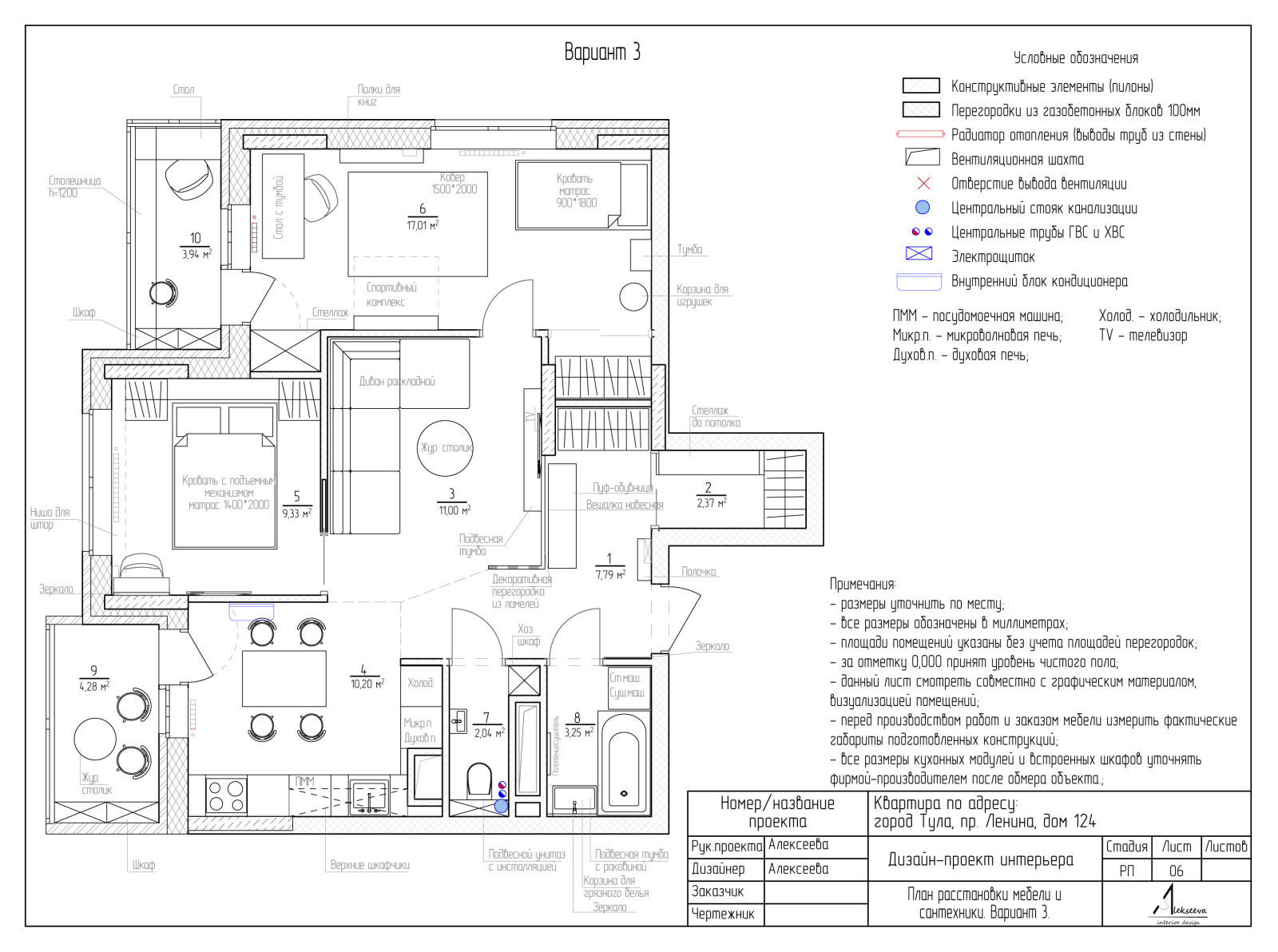 Планировочное решение