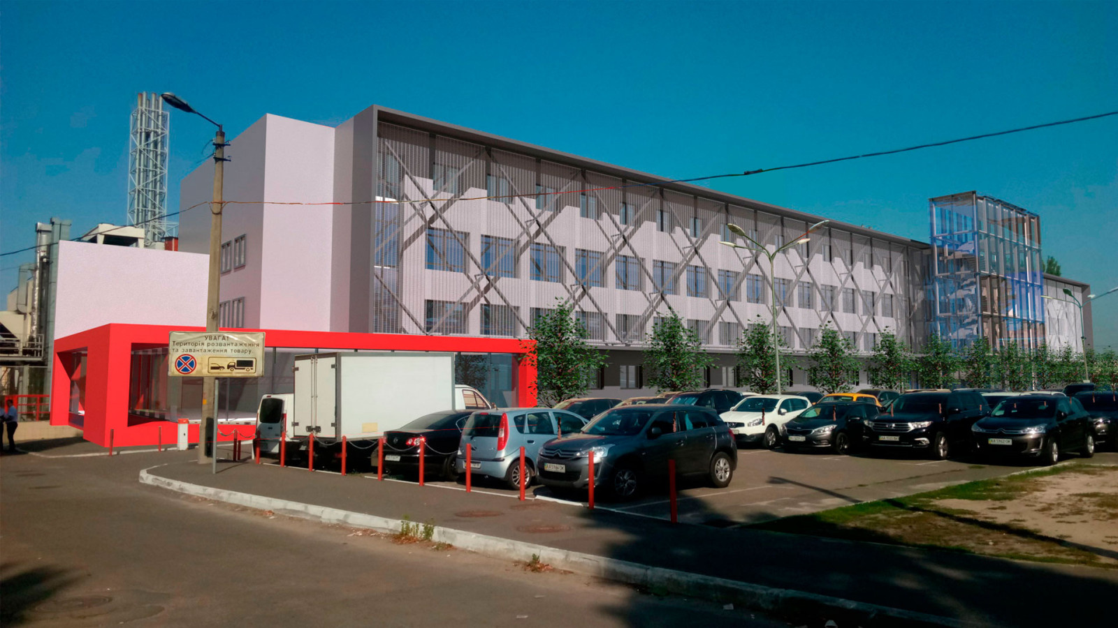 РЕНОВАЦИЯ ОФИСНОГО ЦЕНТРА АШАН