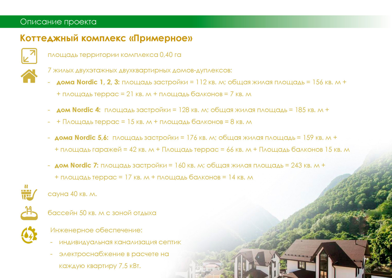 Жилой комплекс в г. Сочи