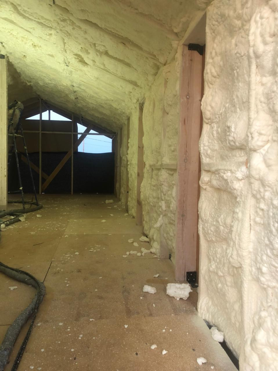 Обложка проекта: Утепление каркасного дома пенополиуретаном