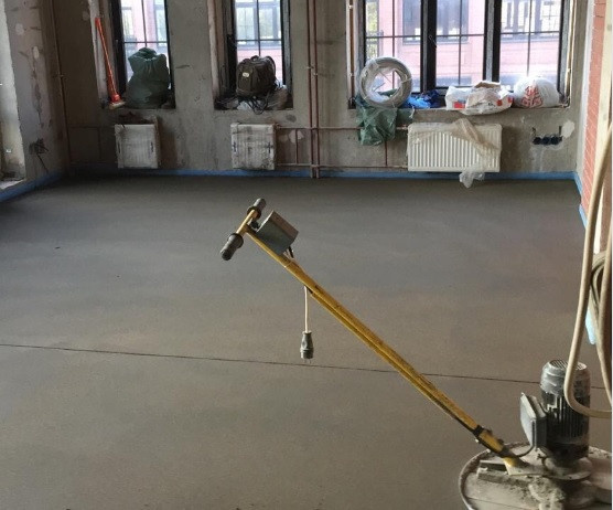 Полусухая стяжка пола