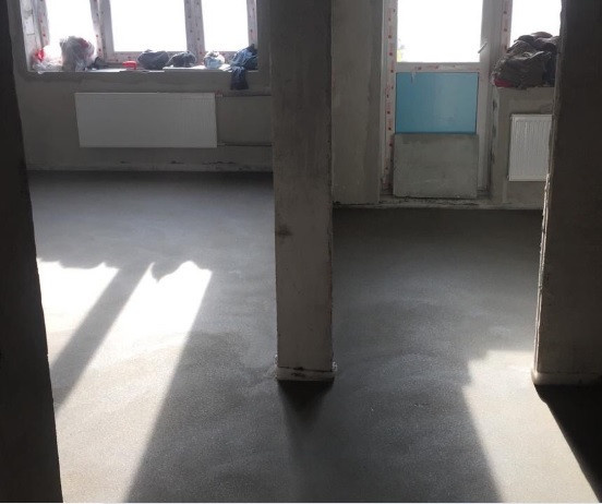 Полусухая стяжка пола