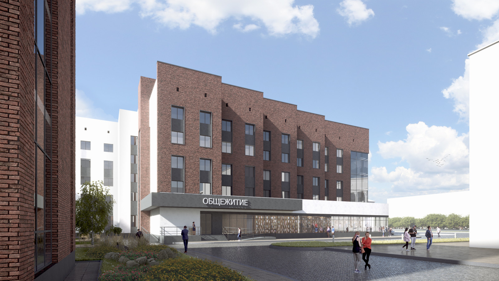 Корпус общежития Башкирского Государственного Университета