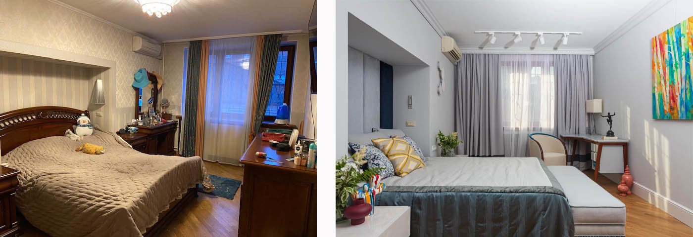 Обновление квартиры в старом фонде (фото ДО)