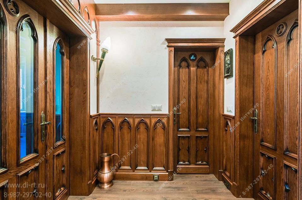 Двери из ценных пород древесины