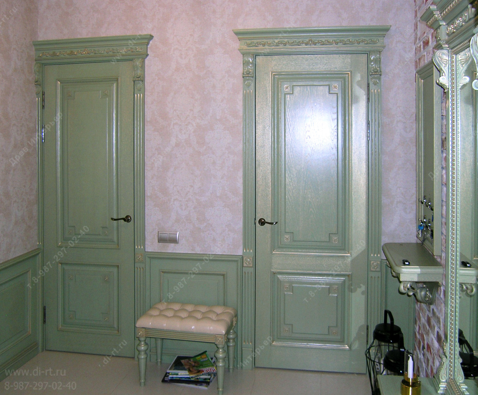 Двери из ценных пород древесины
