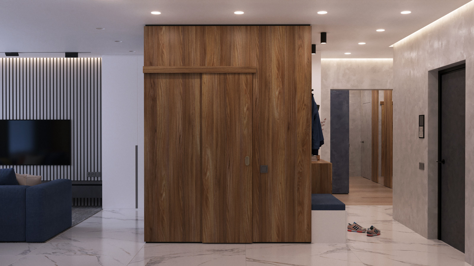 Дизайн проект квартиры в ЖК "Феникс" 140 кв.м.