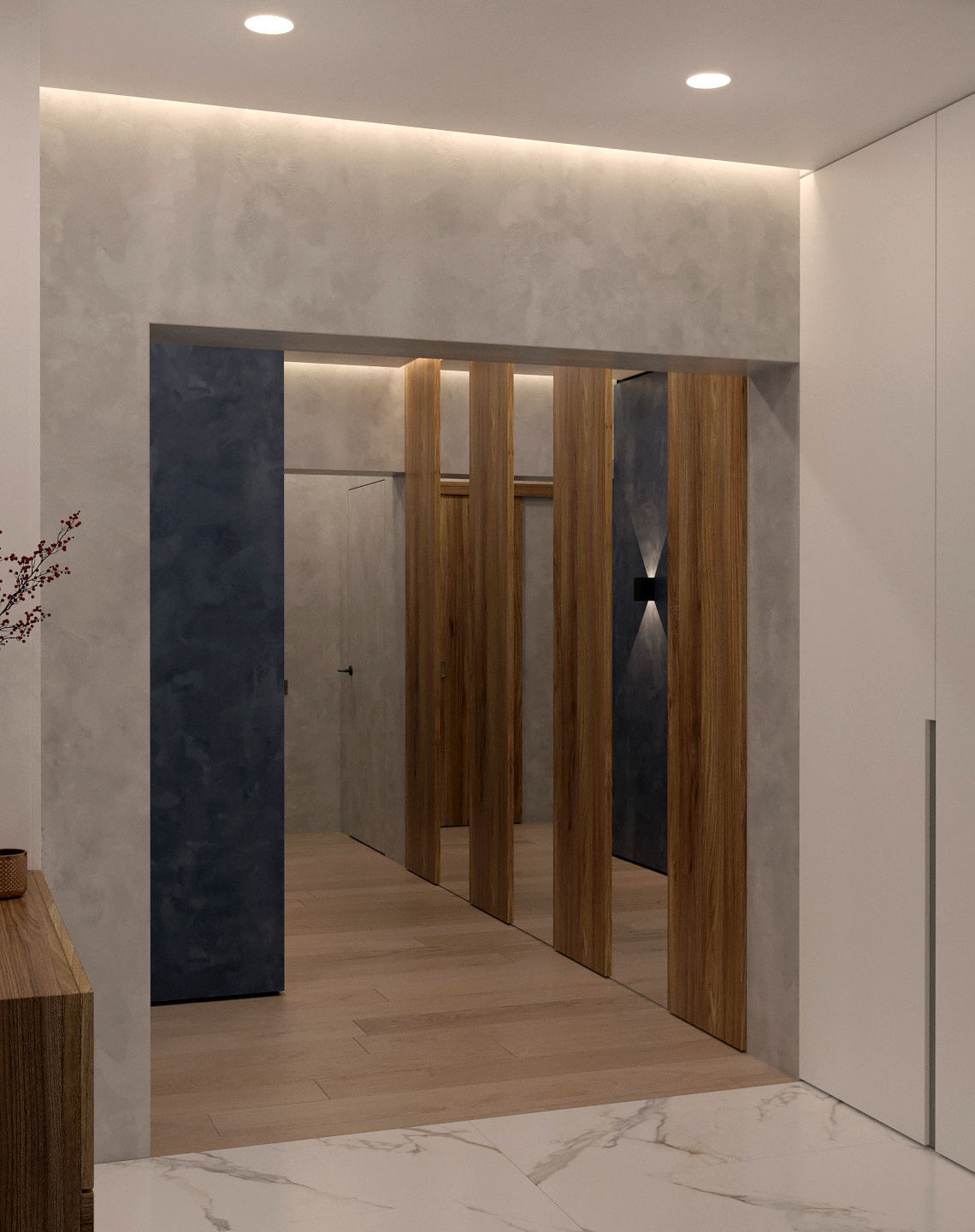 Дизайн проект квартиры в ЖК "Феникс" 140 кв.м.