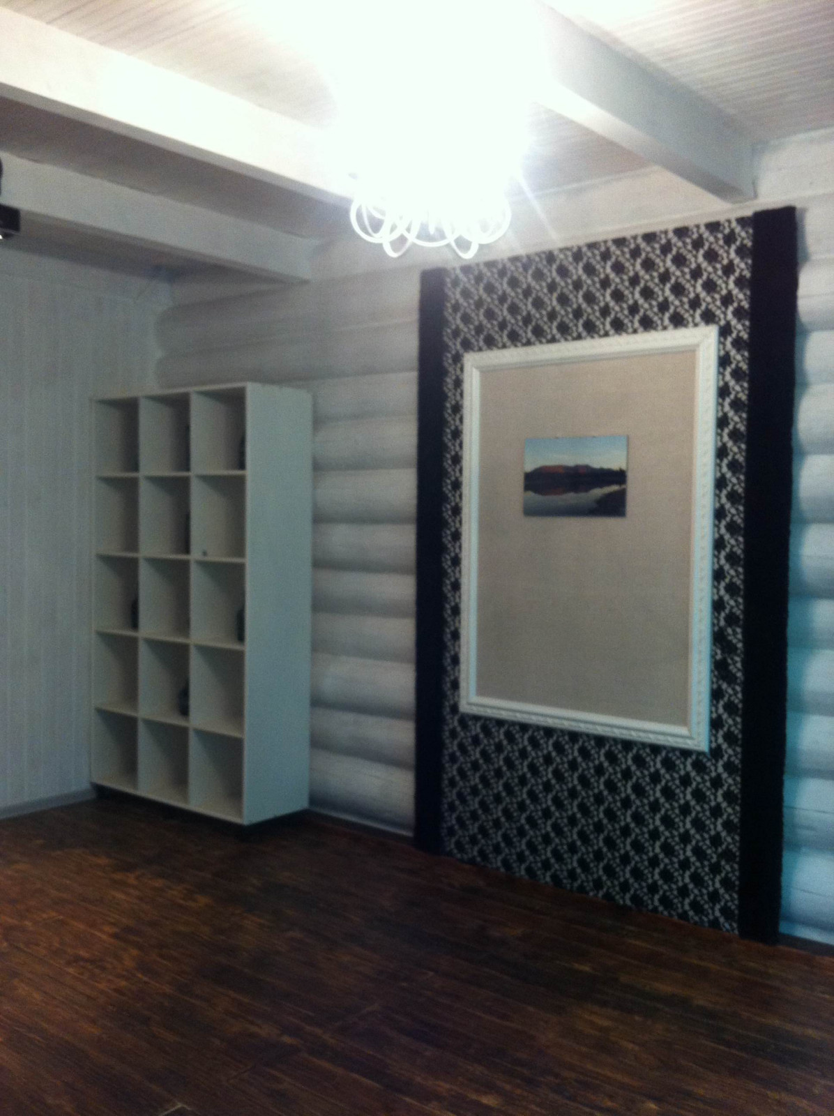 Деревянный дом-дача  ручной рубки