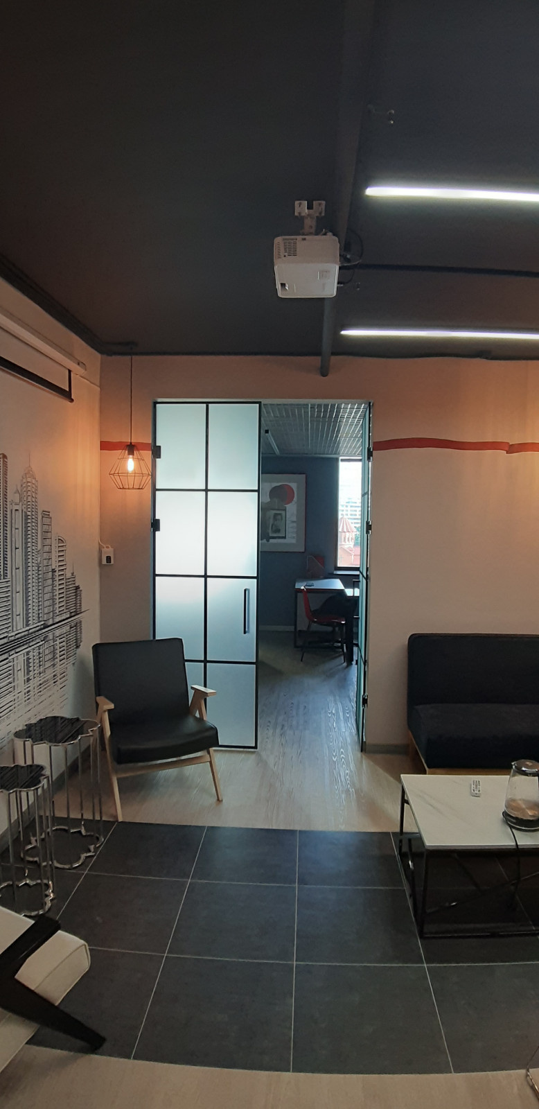 Лофт перегородки