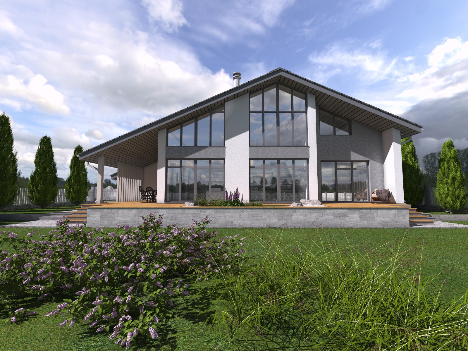 Дом со вторым светом