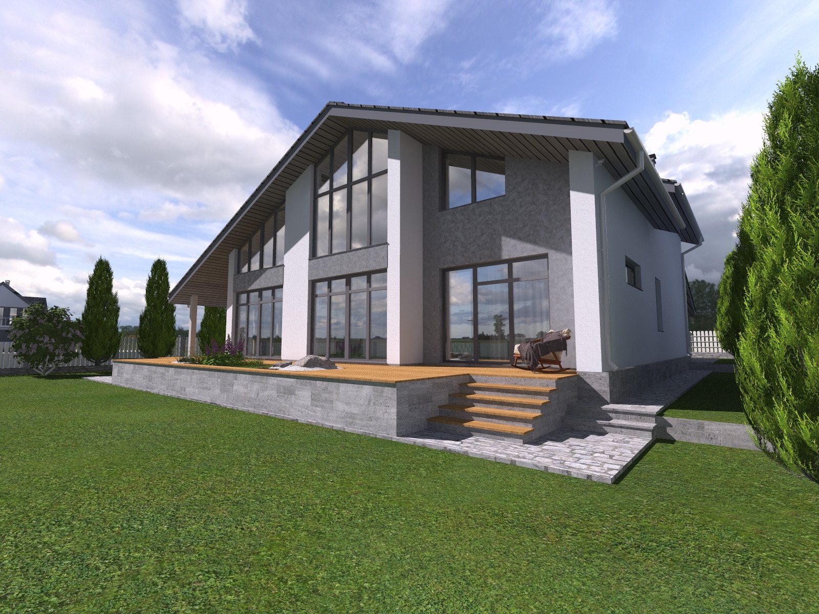 Дом со вторым светом