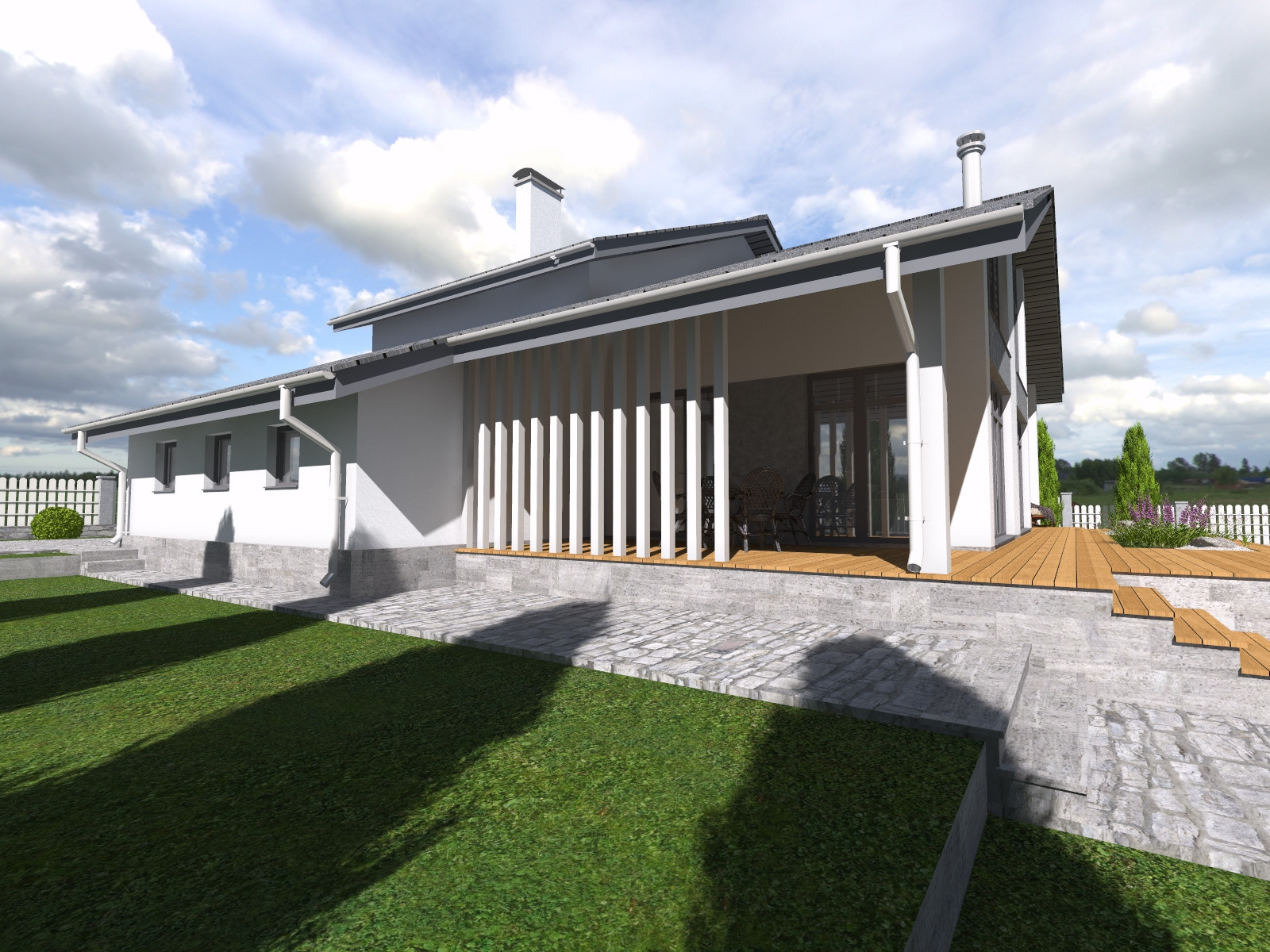 Дом со вторым светом