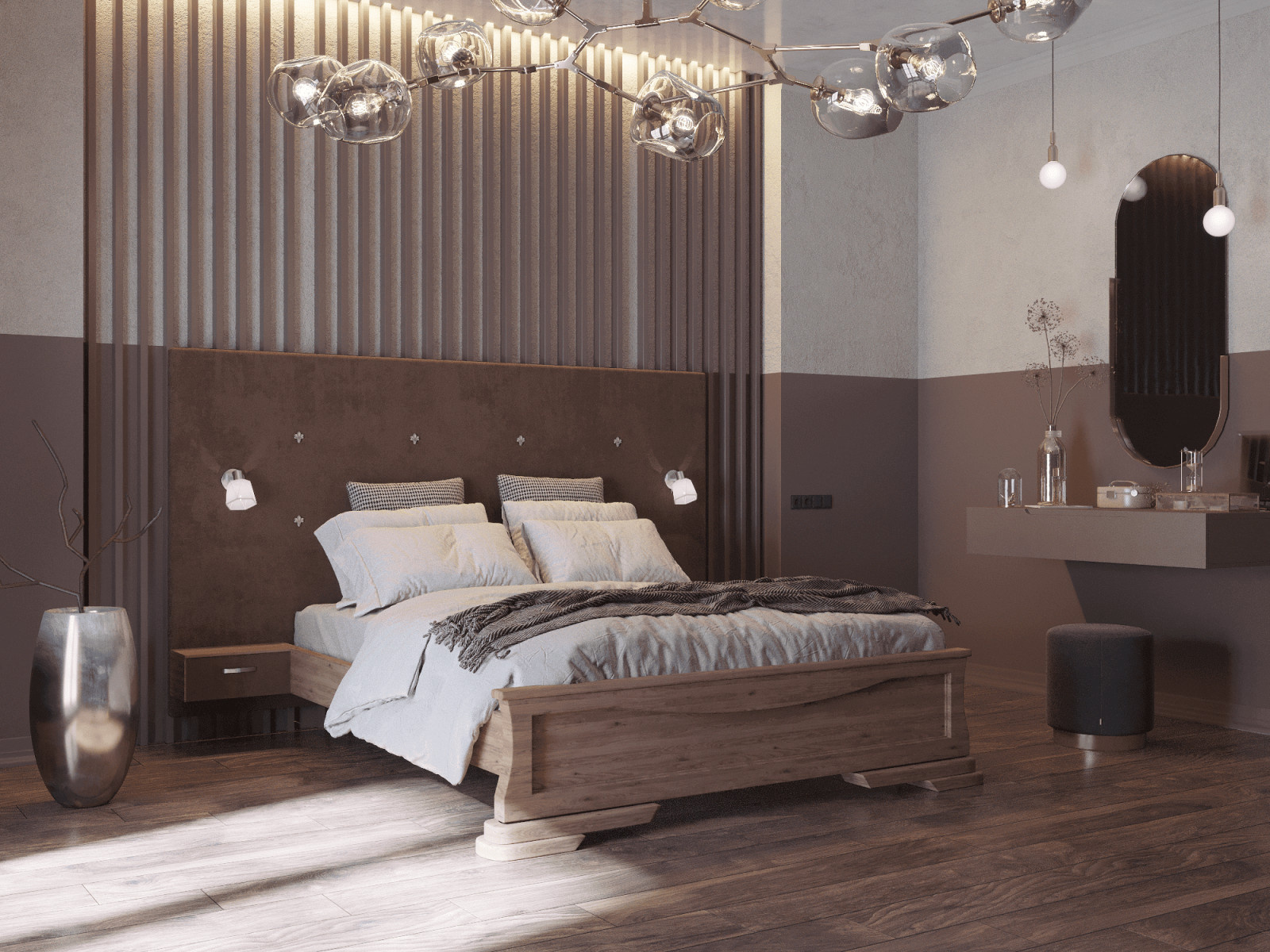 Кровати в интерьере