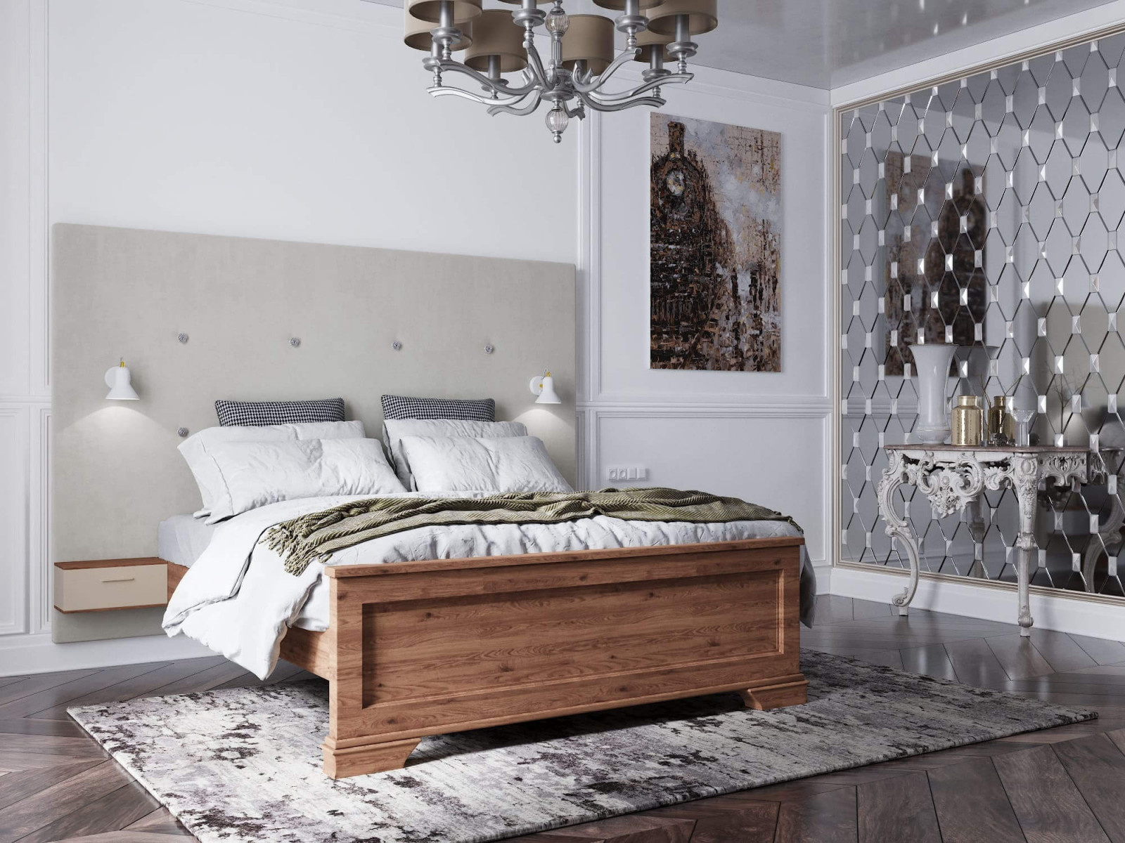 Кровати в интерьере