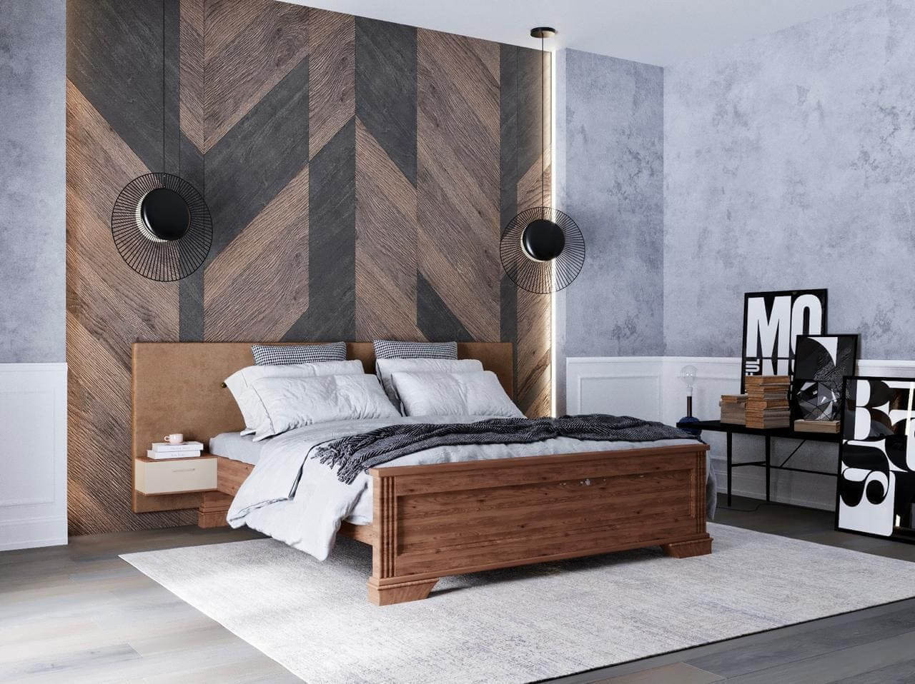 Кровати в интерьере