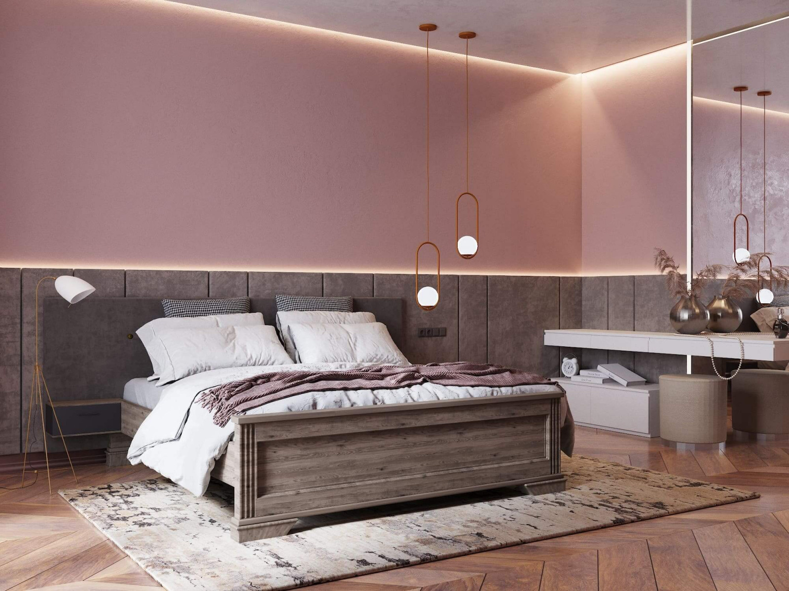 Кровати в интерьере