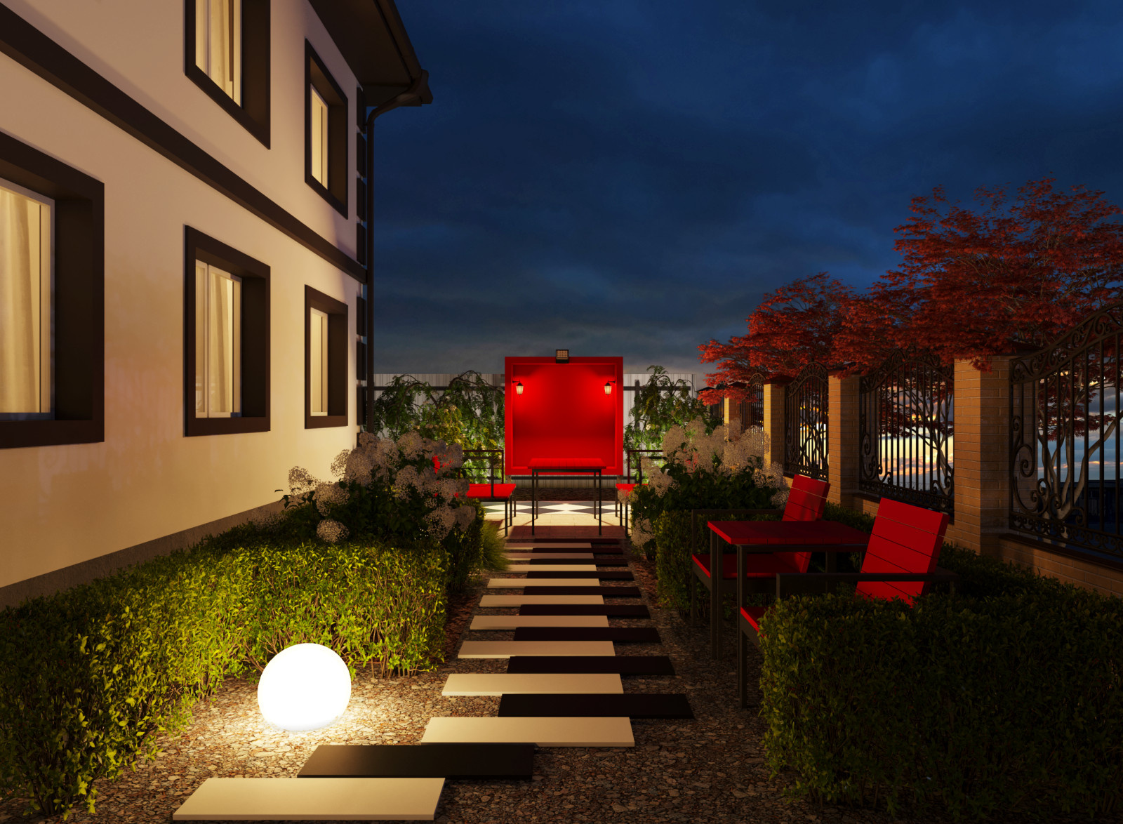 Сосновый сад для гурманов с ароматом кофе