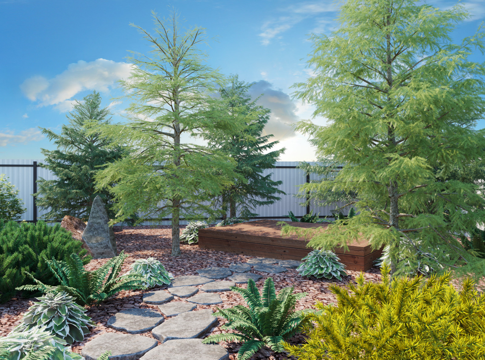 Обложка проекта: Сосновый сад для гурманов с ароматом кофе