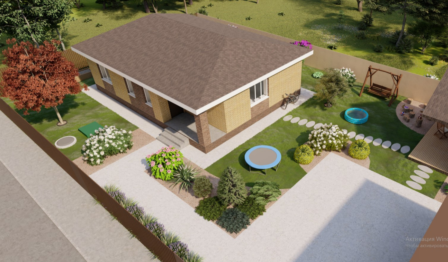 Дом у клёна