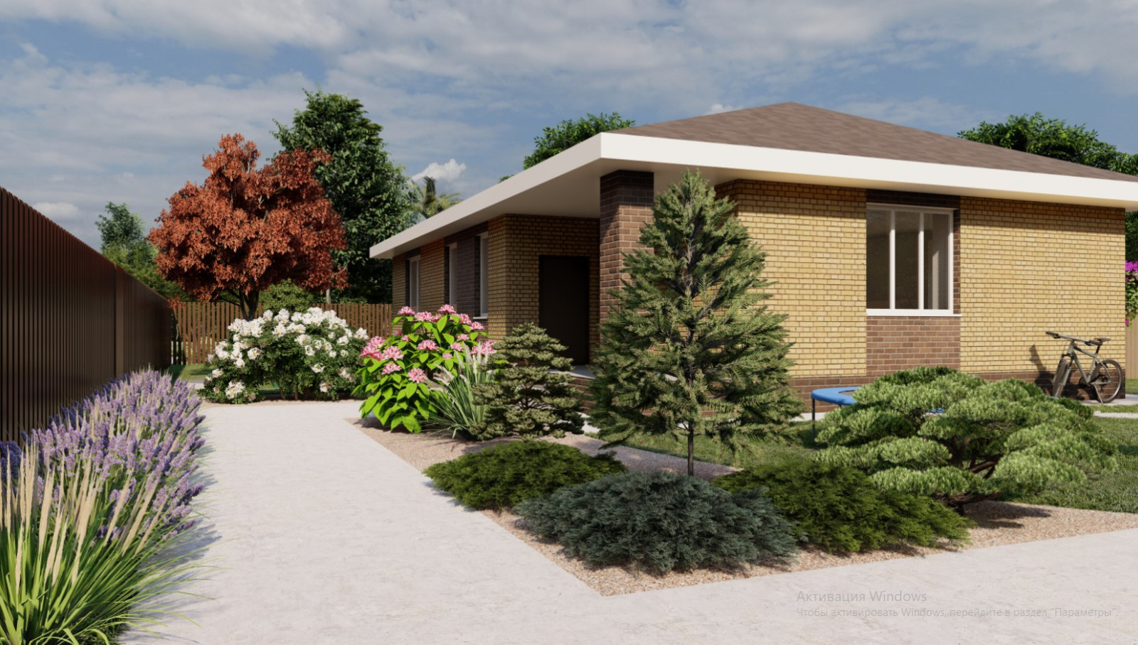 Дом у клёна