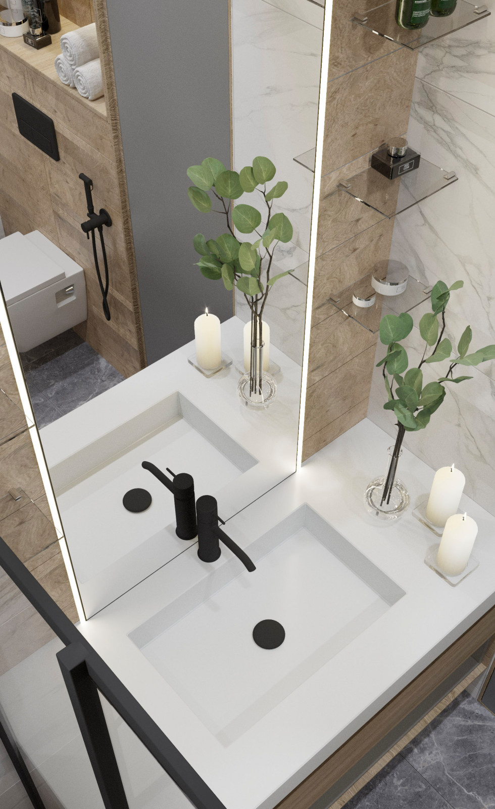 Ванная комната ЖК Академический