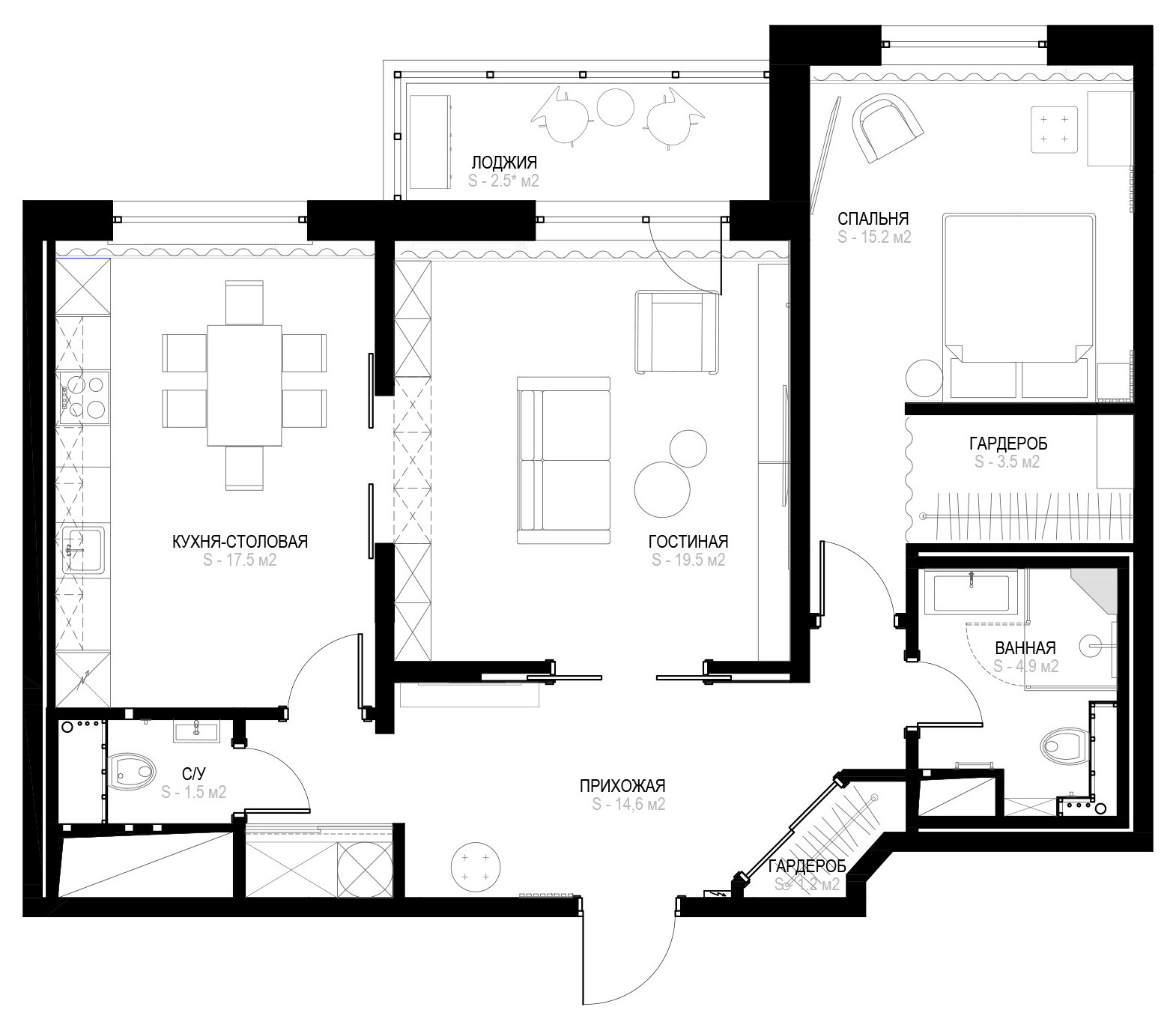 Квартира на Московском проспекте