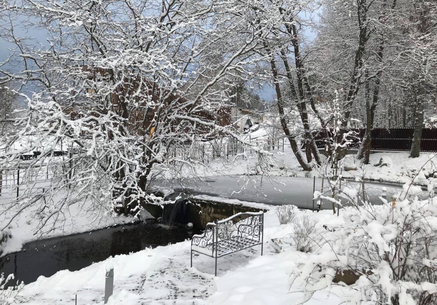 Сад натуралистического стиля