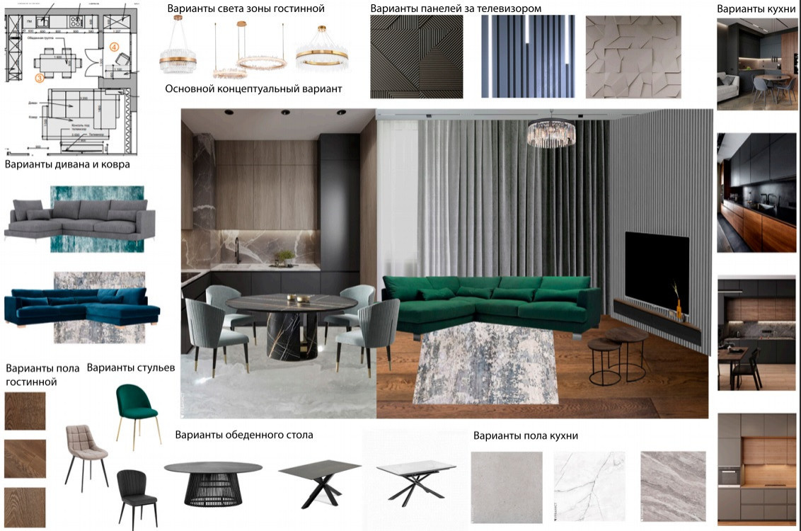 ЖК Кварталы 21/19 75 кв.м.