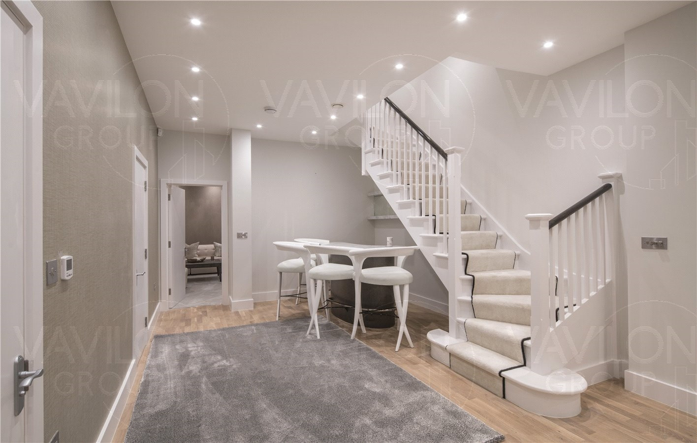 Интерьер загородного дома 216м²