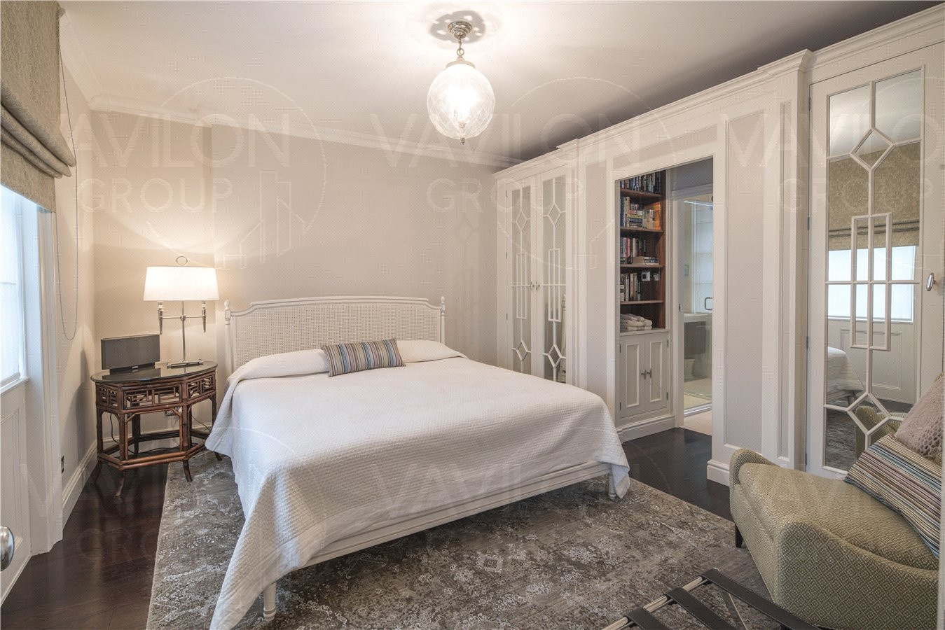 Интерьер загородного дома 216м²