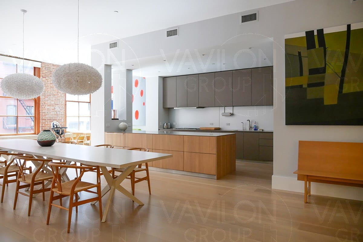 Интерьер апартаментов 104м²