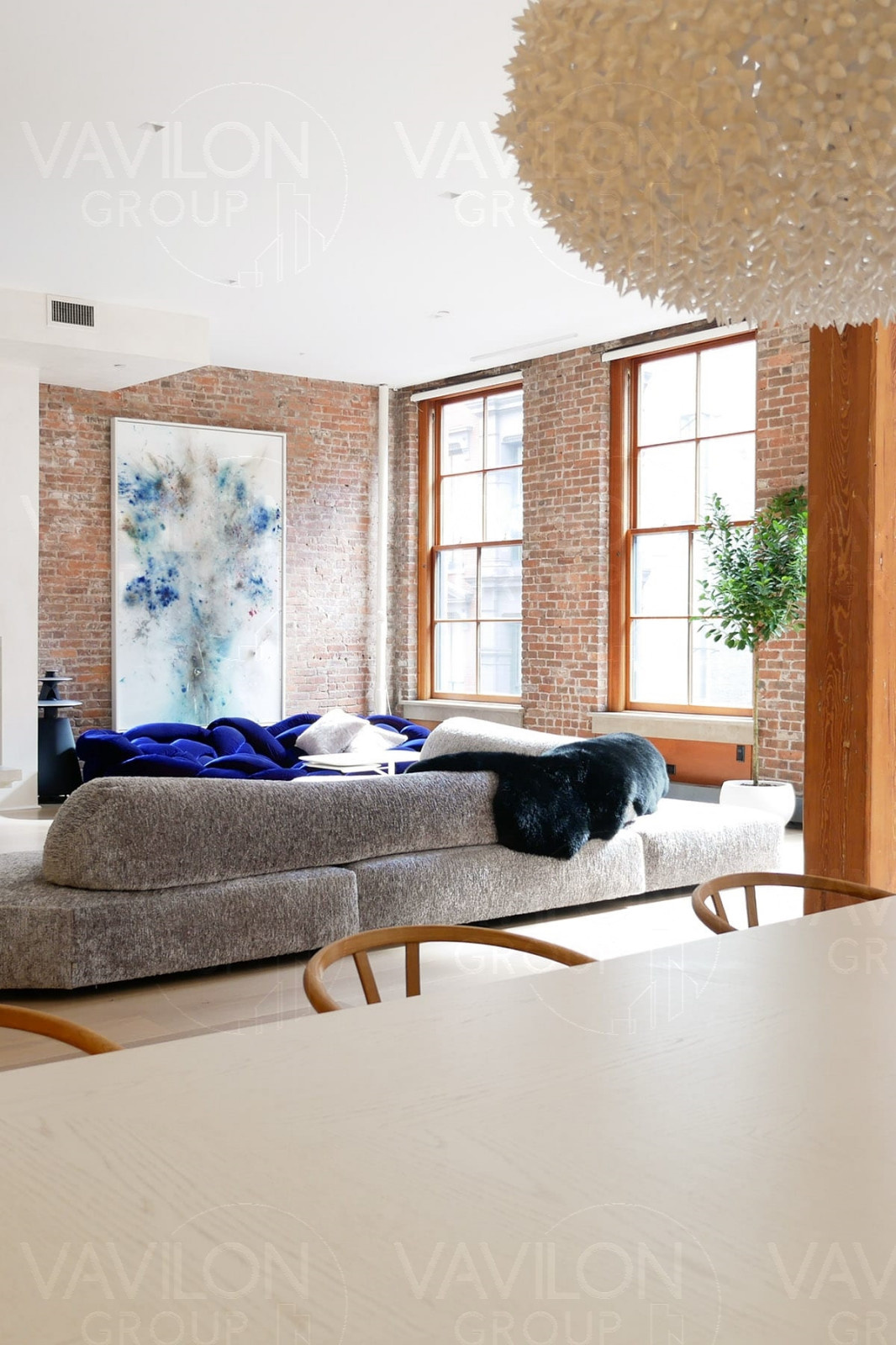Интерьер апартаментов 104м²