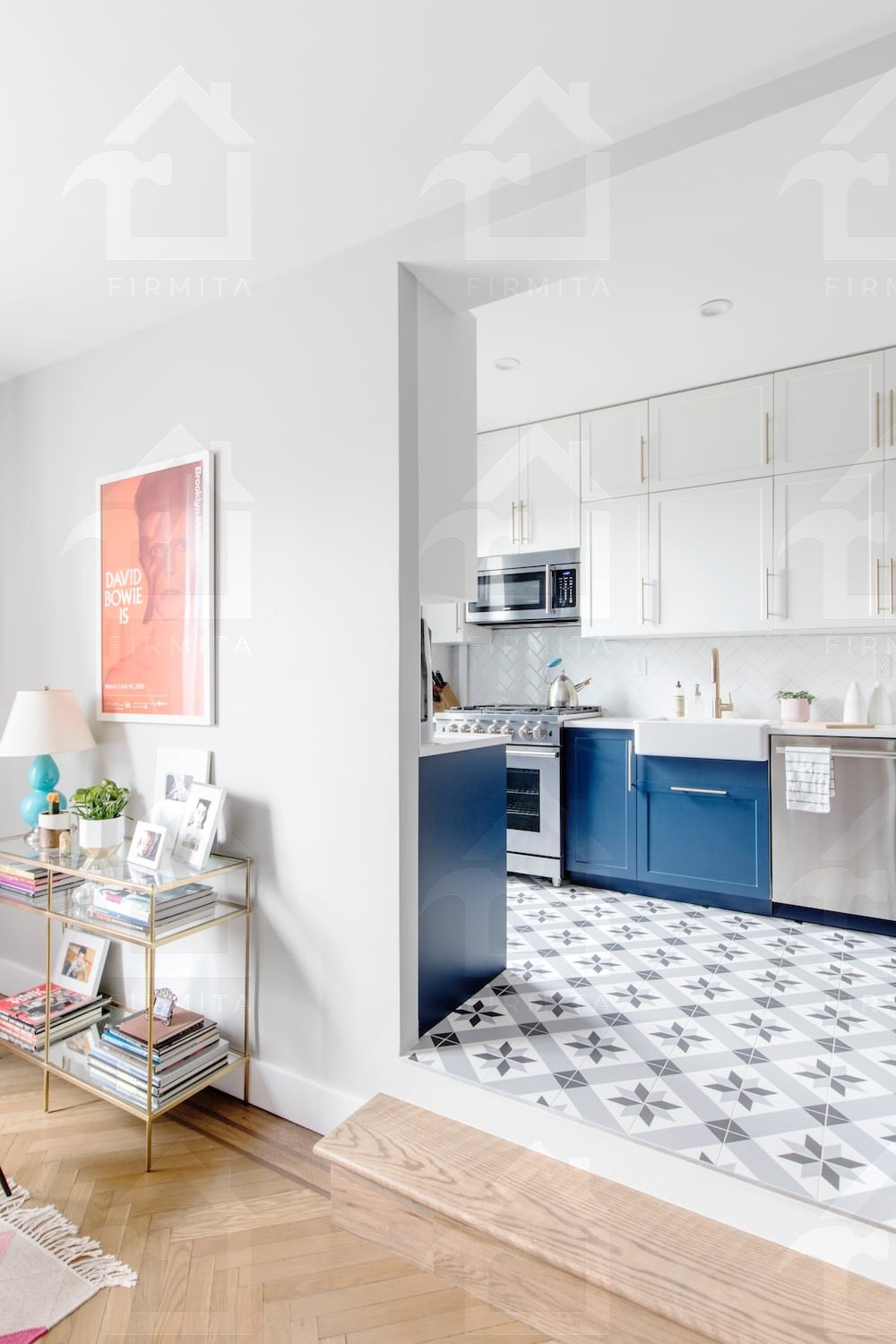 Интерьер загородного дома 128м²