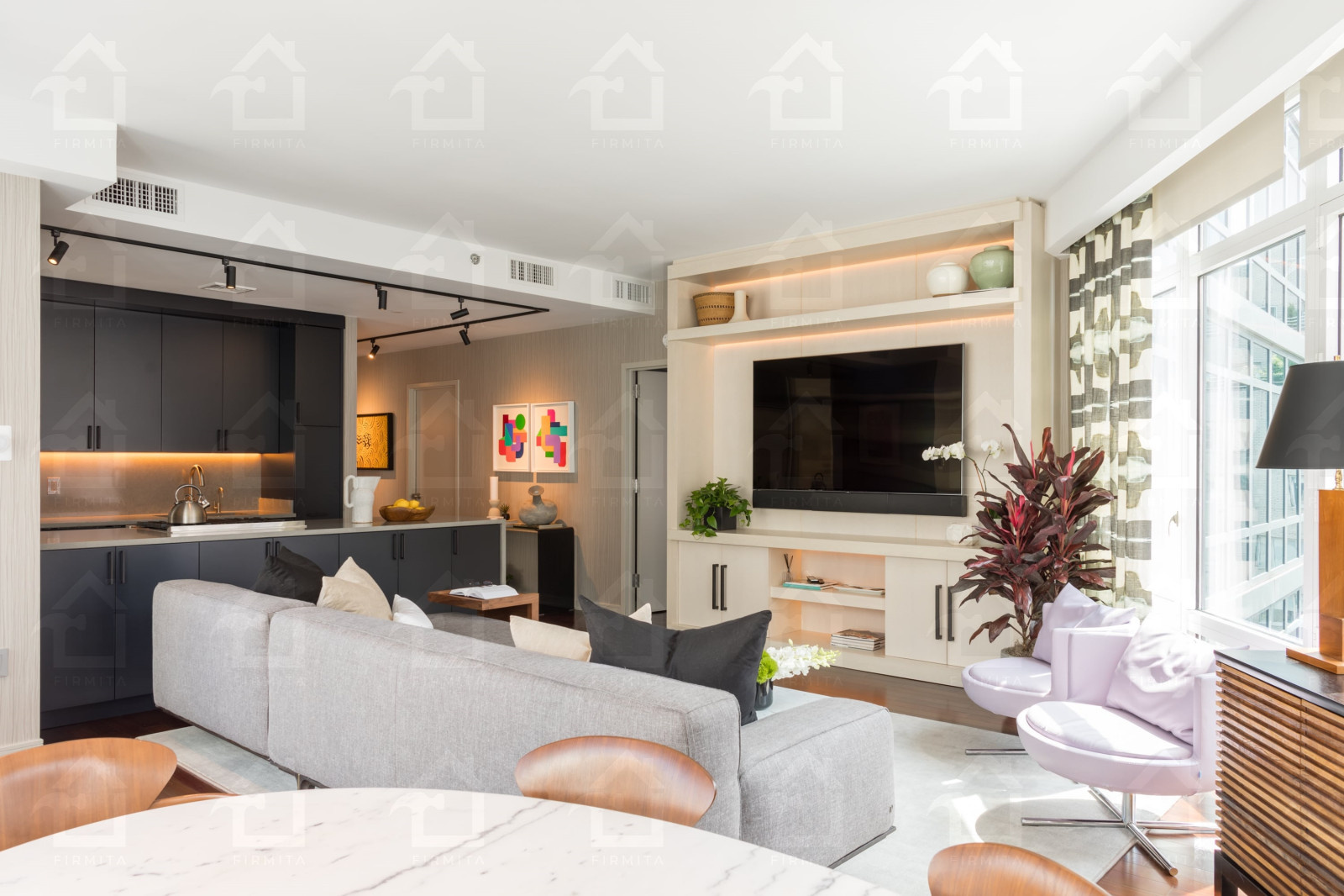 Интерьер квартиры 127м²