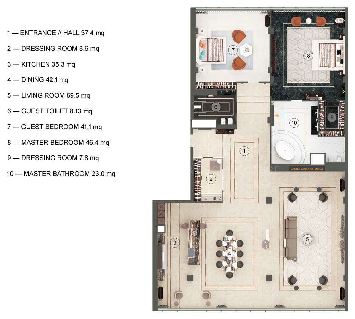 Luxury apartment