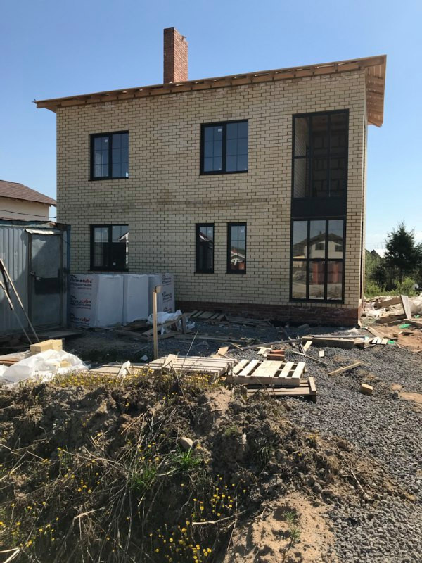 Дом из газоблоков