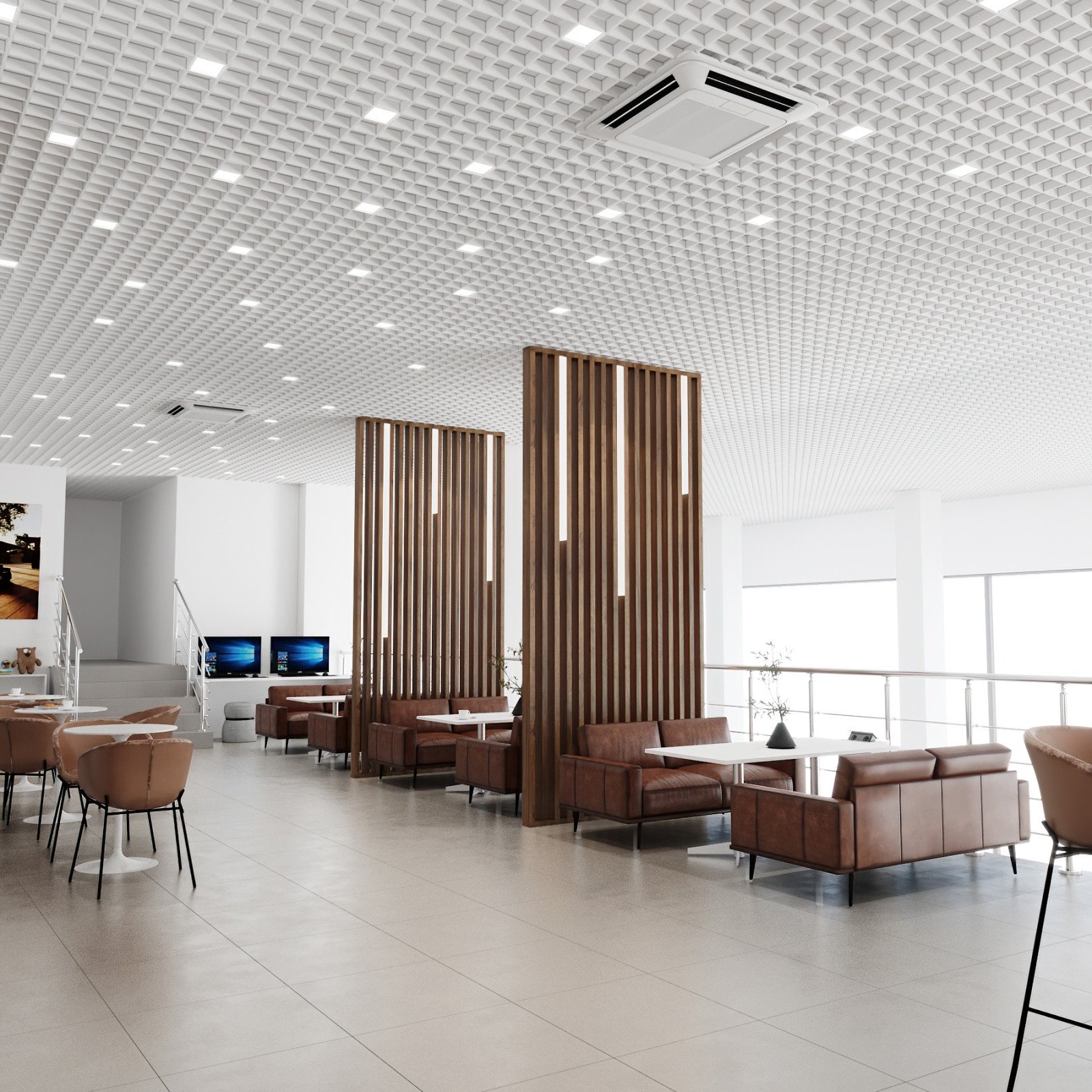 Дизайн кафе официально дилера BMW Бавария-Авто