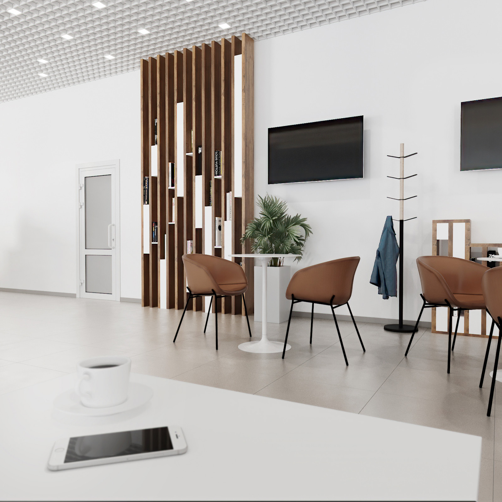 Дизайн кафе официально дилера BMW Бавария-Авто