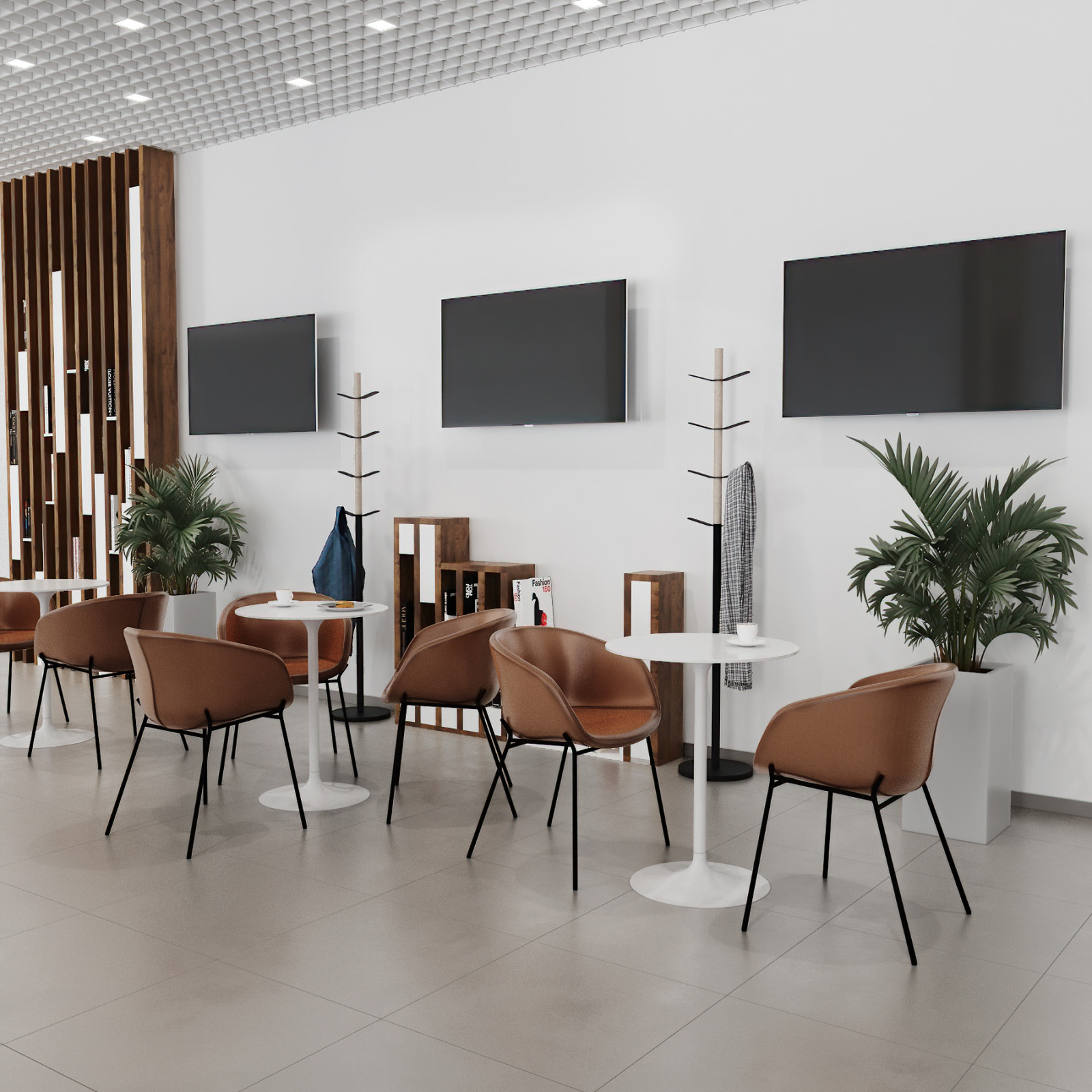 Дизайн кафе официально дилера BMW Бавария-Авто